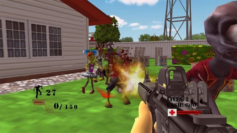 Скриншот 2 из Zombie Defense Squad
