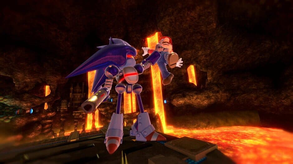 Скриншот 2 из Super Smash Bros. Ultimate: Mecha Sonic Moveset