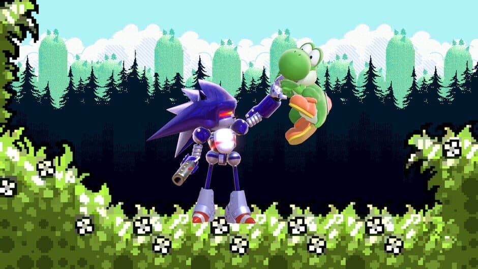Скриншот 3 из Super Smash Bros. Ultimate: Mecha Sonic Moveset
