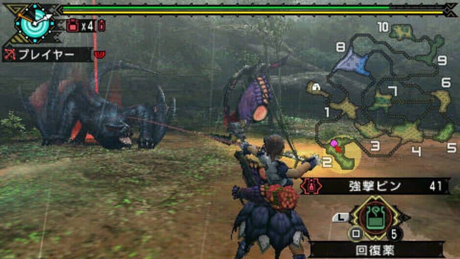 Скриншот 1 из Monster Hunter Portable 3rd