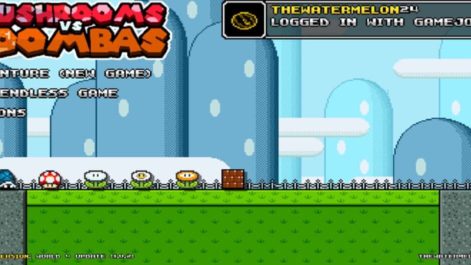 Скриншот 1 из Mushrooms vs. Goombas