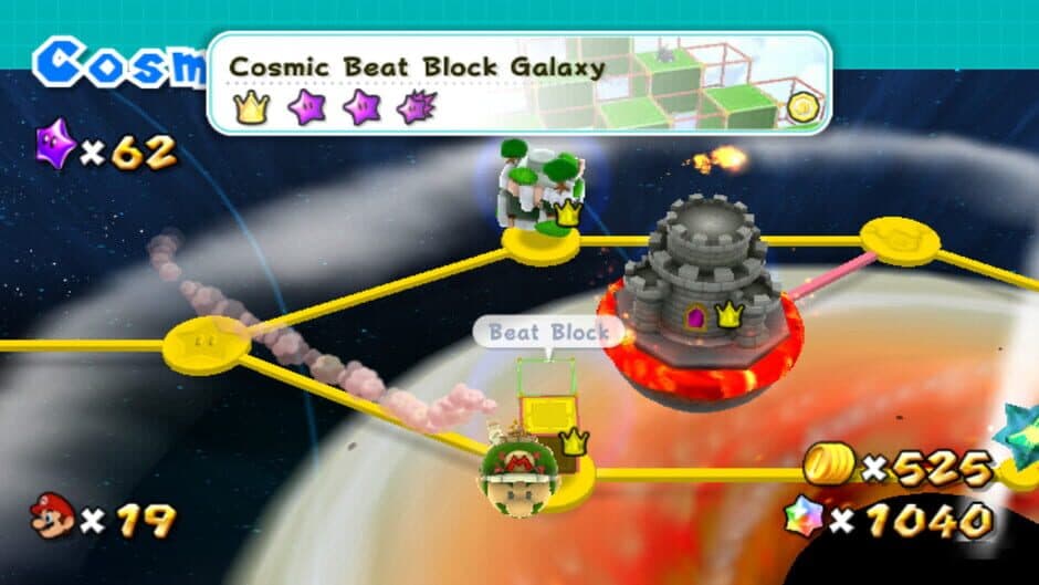 Скриншот 4 из Super Mario Galaxy 2: Cosmic Clones Challenge