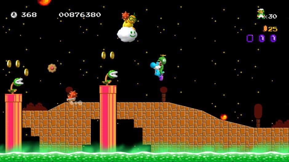 Скриншот 2 из Newer Super Luigi Wii: Dark Moon - Reverse
