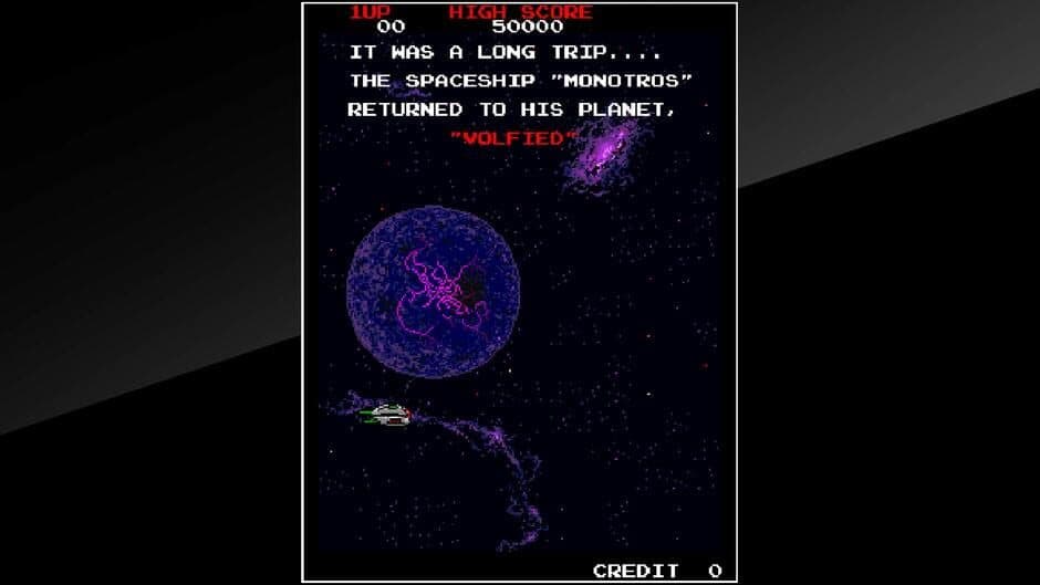 Скриншот 2 из Arcade Archives: Volfied