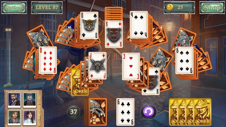 Скриншот 1 из Detective Secrets Solitaire: The Curse of the Village
