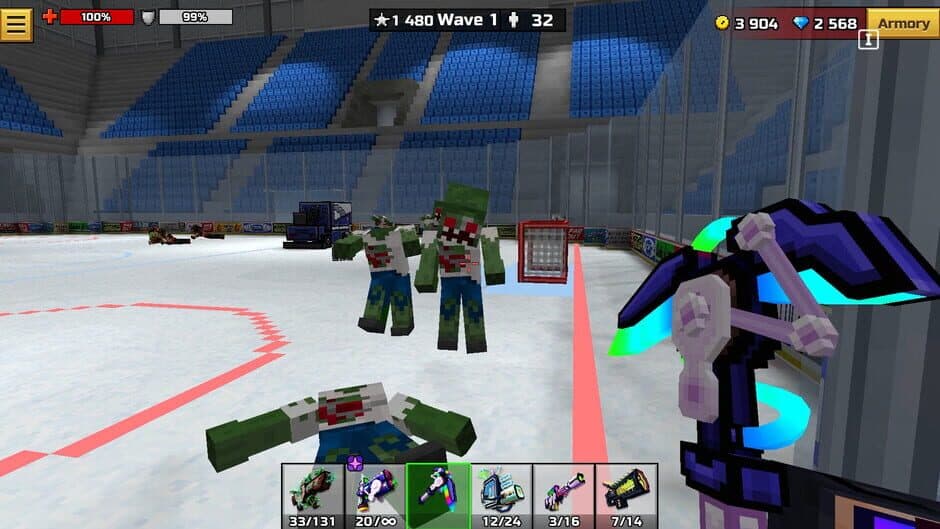 Скриншот 2 из Pixel Gun 3D: RGB Hero Set