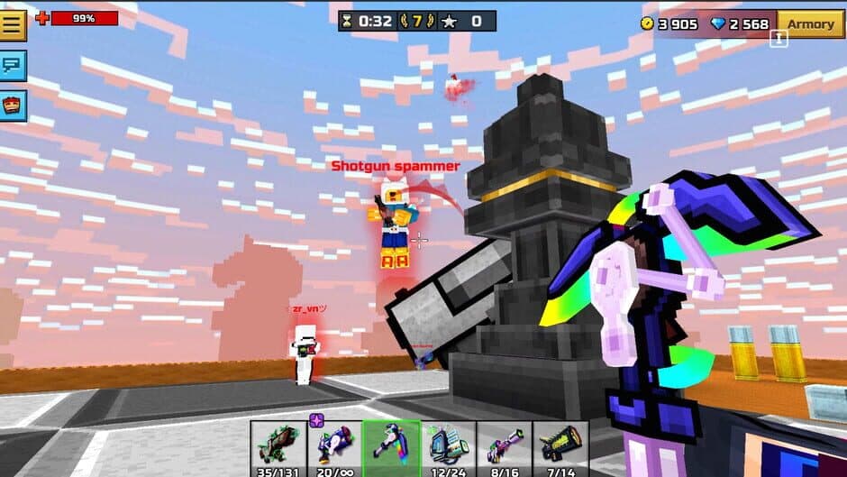 Скриншот 3 из Pixel Gun 3D: RGB Hero Set