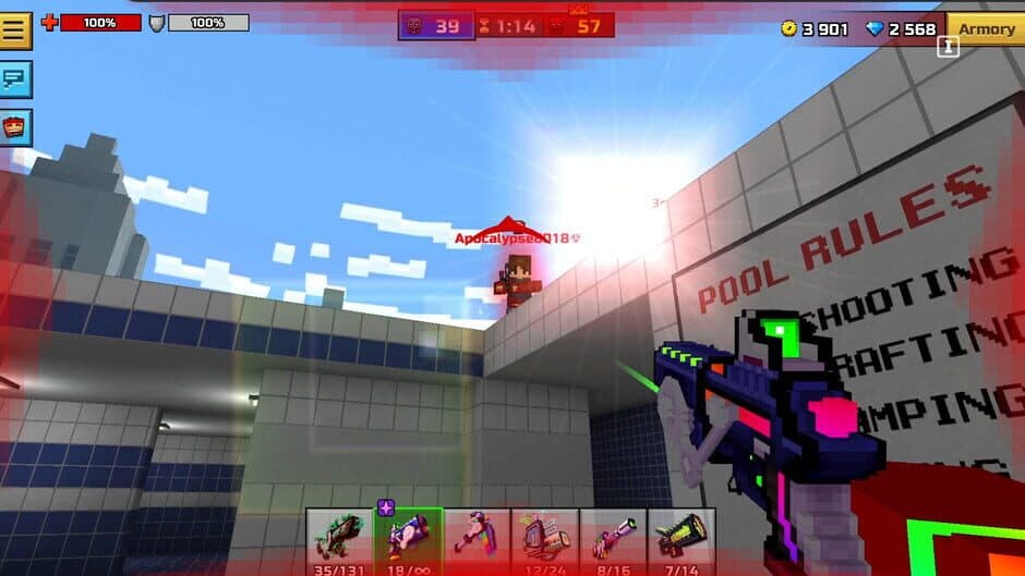 Скриншот 4 из Pixel Gun 3D: RGB Hero Set