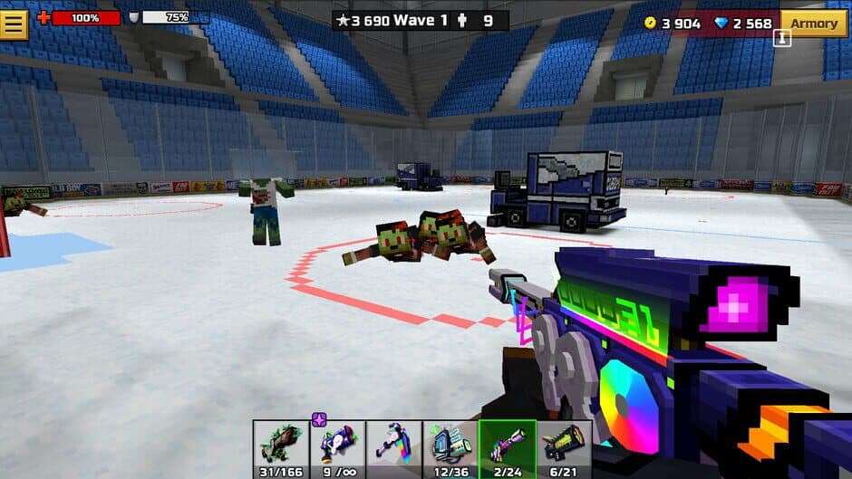 Скриншот 8 из Pixel Gun 3D: RGB Hero Set