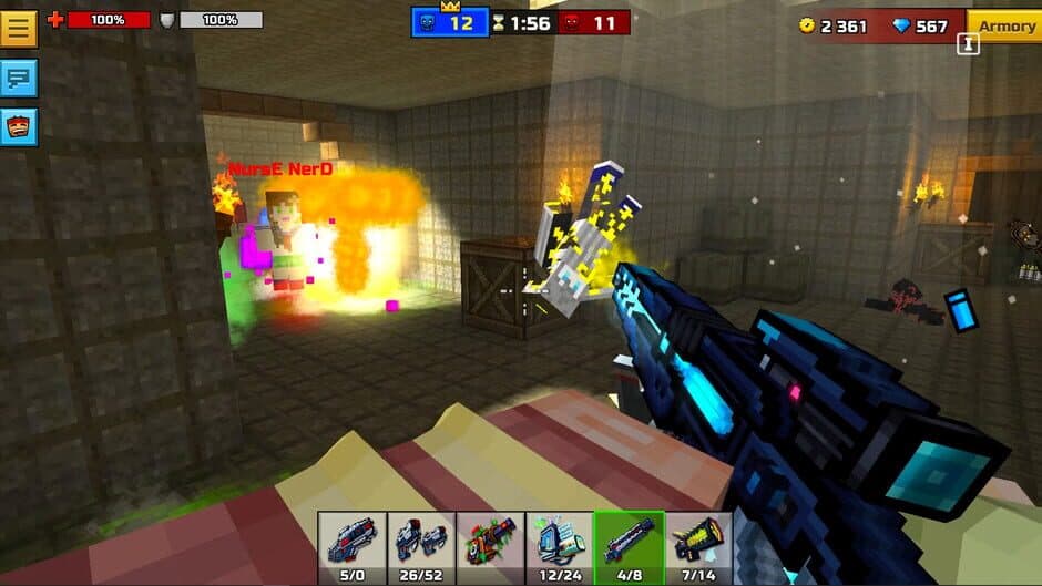 Скриншот 3 из Pixel Gun 3D: Frost Dive Set