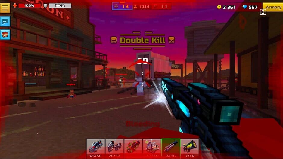 Скриншот 4 из Pixel Gun 3D: Frost Dive Set