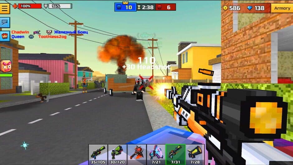 Скриншот 2 из Pixel Gun 3D: Critical Strike Set