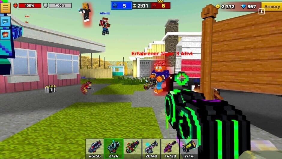 Скриншот 4 из Pixel Gun 3D: Poison Retro Set