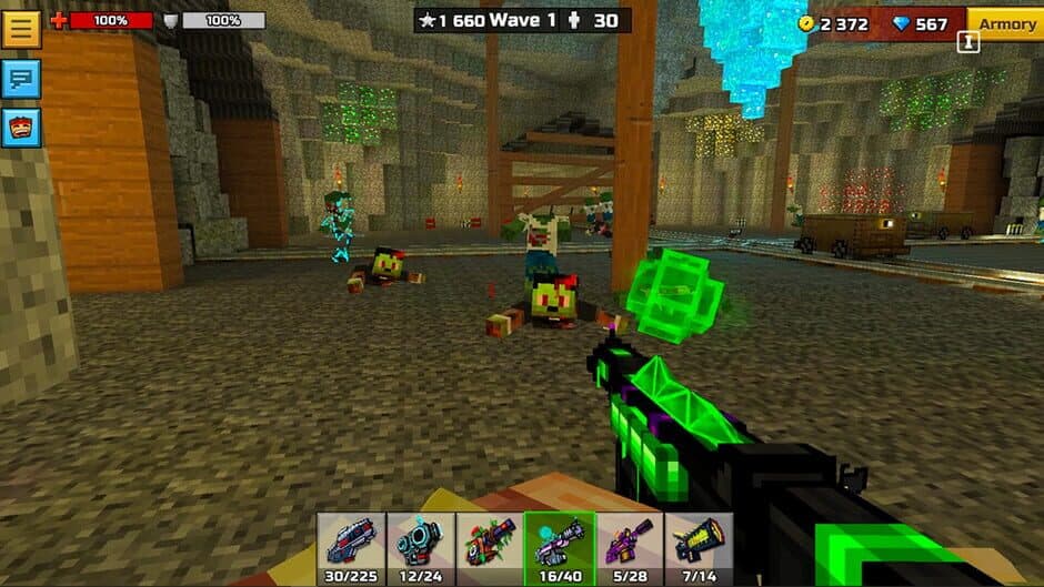 Скриншот 6 из Pixel Gun 3D: Poison Retro Set