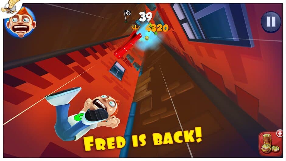 Скриншот 1 из Super Falling Fred