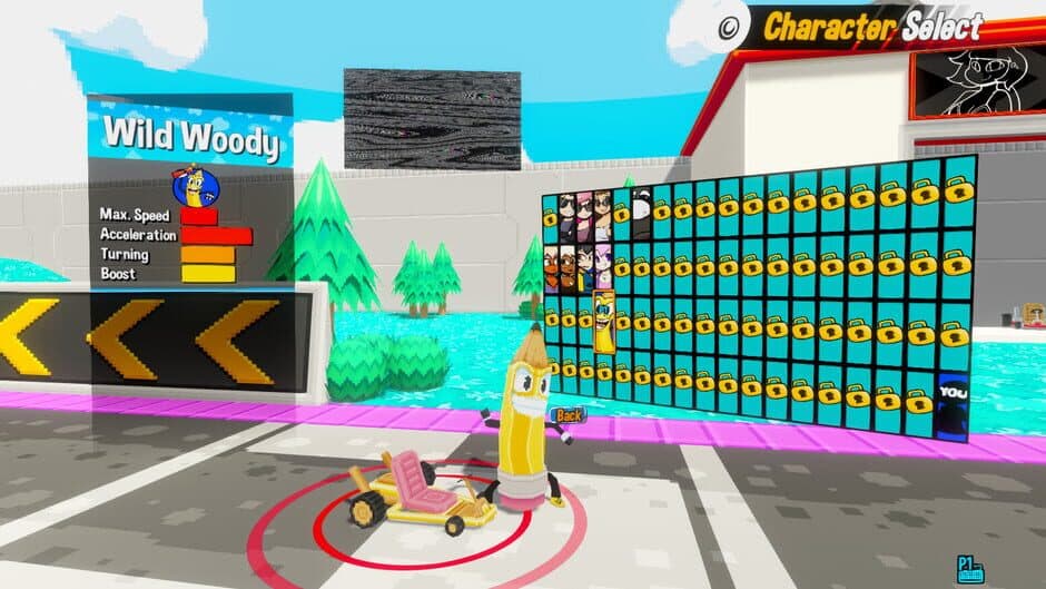 Скриншот 2 из Shady Lewd Kart: Wild Woody Character Pack