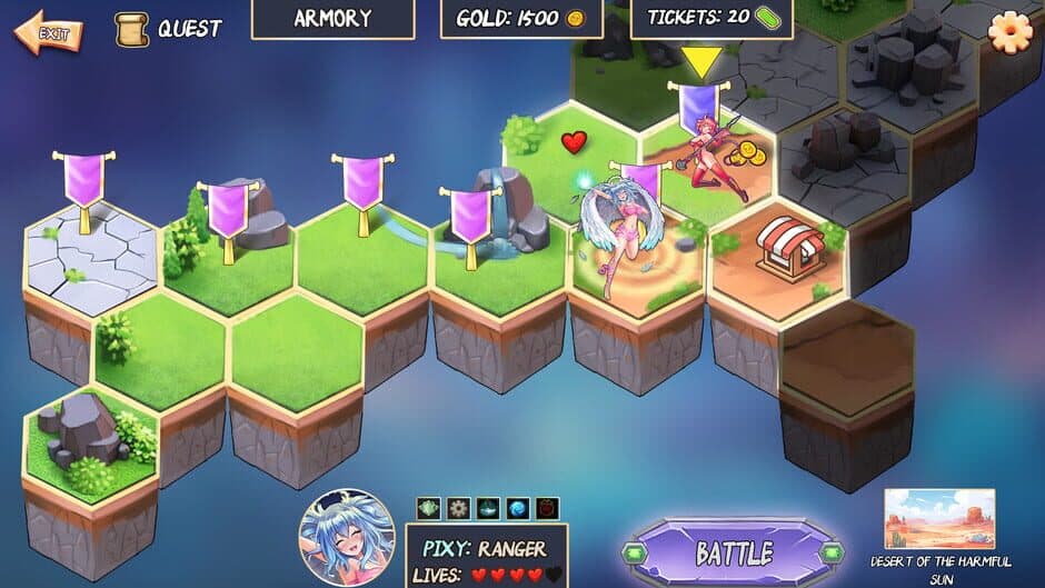 Скриншот 5 из Backpack Quest: Battles And Adventures