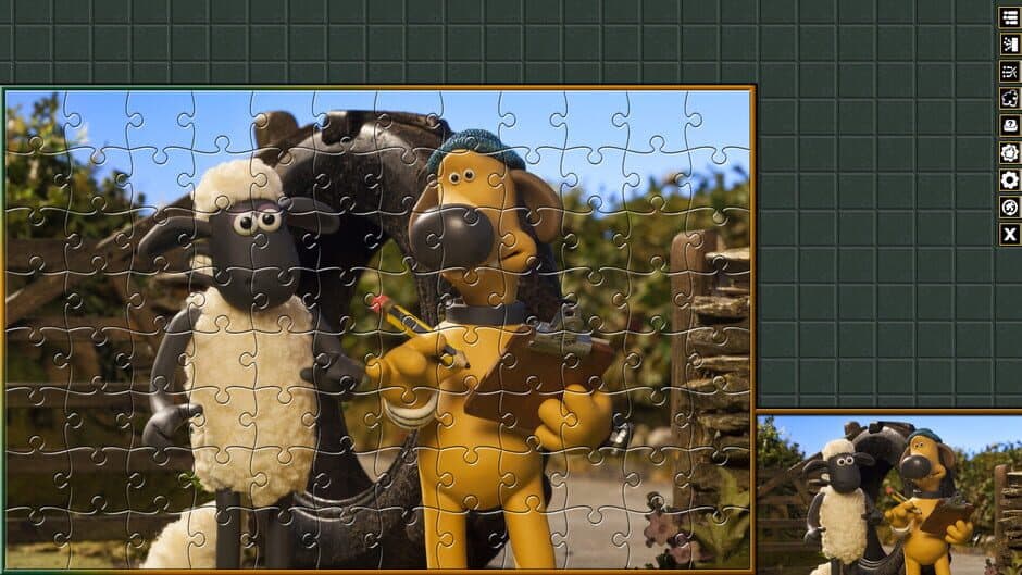 Скриншот 3 из Pixel Puzzles Aardman Jigsaws: Shaun The Sheep