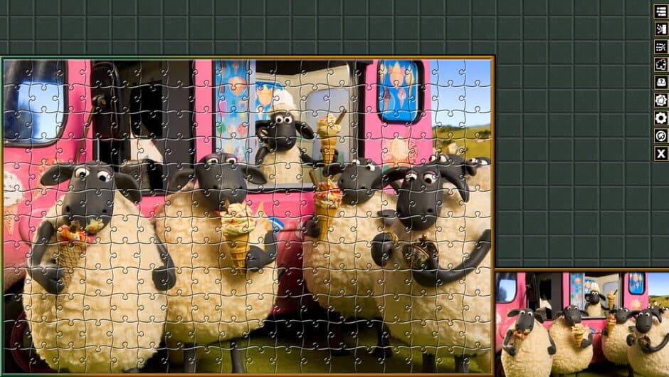Скриншот 4 из Pixel Puzzles Aardman Jigsaws: Shaun The Sheep