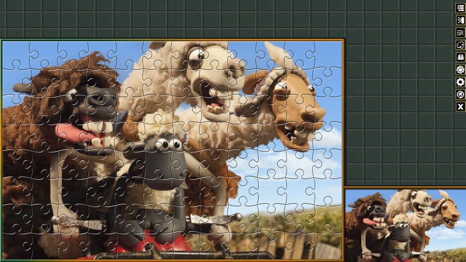 Скриншот 7 из Pixel Puzzles Aardman Jigsaws: The Farmers Llamas