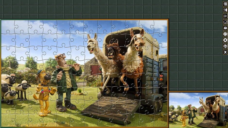 Скриншот 8 из Pixel Puzzles Aardman Jigsaws: The Farmers Llamas
