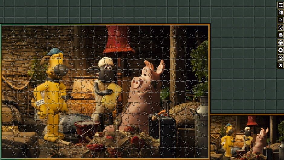 Скриншот 11 из Pixel Puzzles Aardman Jigsaws: Shaun The Sheep