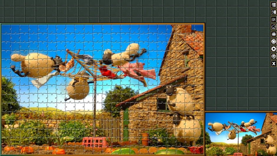Скриншот 3 из Pixel Puzzles Aardman Jigsaws: Variety Pack 1