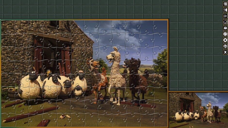 Скриншот 10 из Pixel Puzzles Aardman Jigsaws: The Farmers Llamas