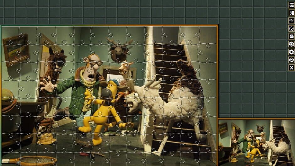 Скриншот 11 из Pixel Puzzles Aardman Jigsaws: The Farmers Llamas