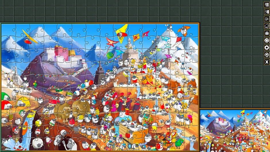 Скриншот 4 из Pixel Puzzles Aardman Jigsaws: Variety Pack 1