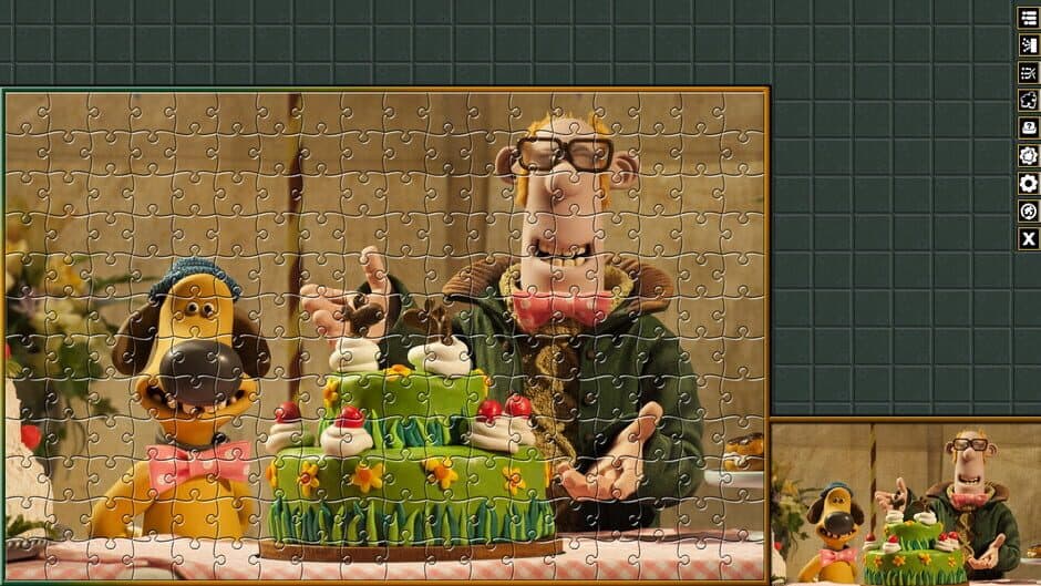 Скриншот 12 из Pixel Puzzles Aardman Jigsaws: The Farmers Llamas