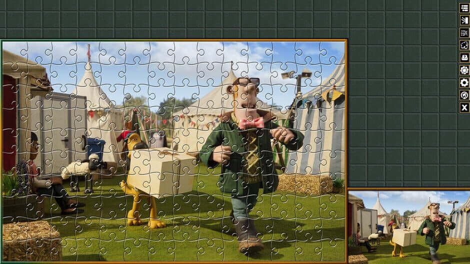 Скриншот 3 из Pixel Puzzles Aardman Jigsaws: The Farmers Llamas