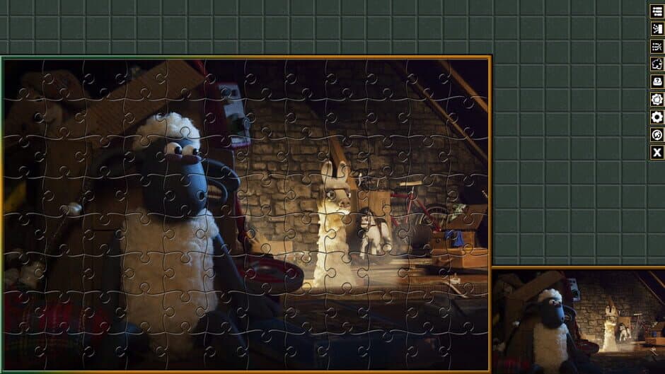 Скриншот 4 из Pixel Puzzles Aardman Jigsaws: The Farmers Llamas