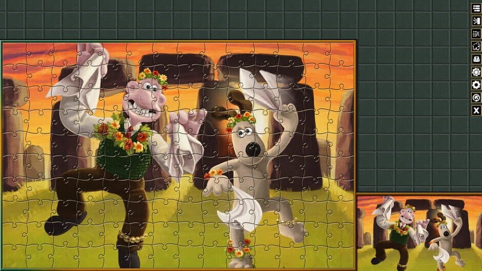 Скриншот 1 из Pixel Puzzles Aardman Jigsaws: Wallace & Gromit - Vacation