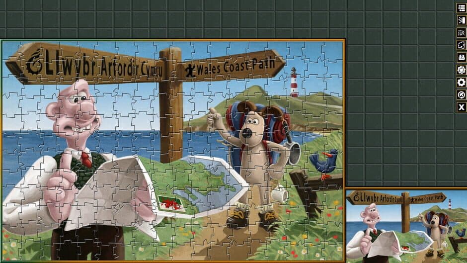 Скриншот 4 из Pixel Puzzles Aardman Jigsaws: Wallace & Gromit - Vacation