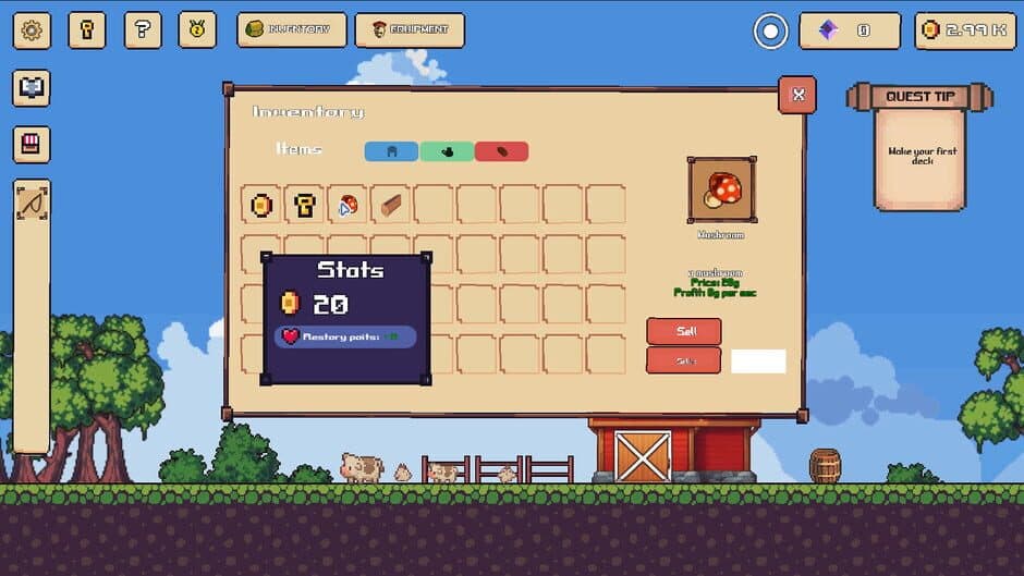 Скриншот 5 из Incremental Town RPG