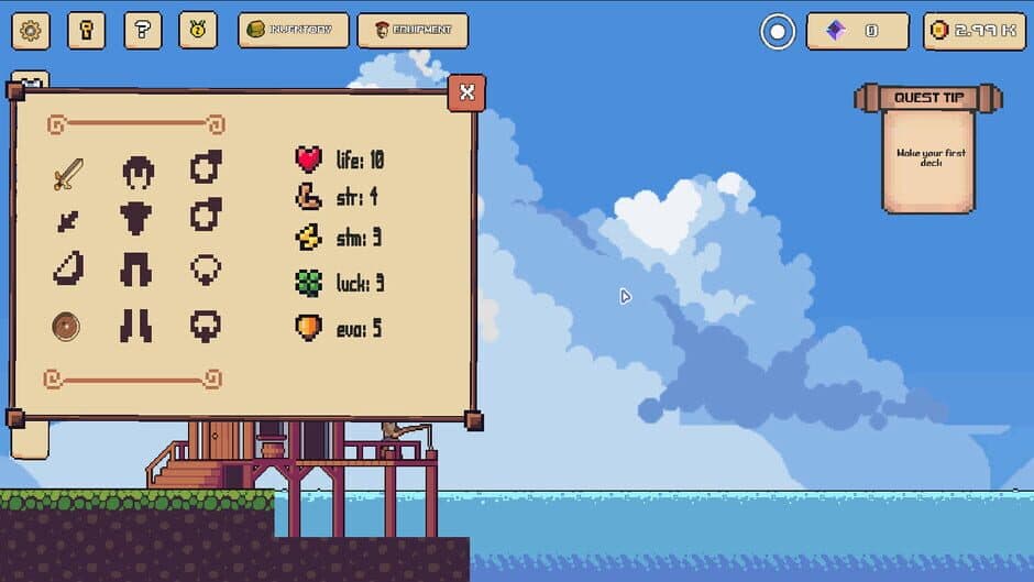 Скриншот 1 из Incremental Town RPG