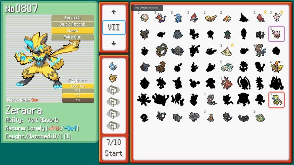 Скриншот 1 из PokéRogue
