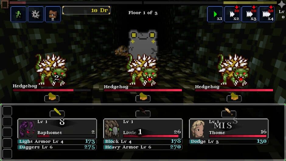 Скриншот 1 из Legends of Dragaea: Idle Dungeons