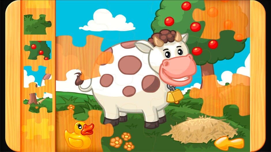 Скриншот 1 из Animal Farm Jigsaw Games for Toddlers, Babys and Kids