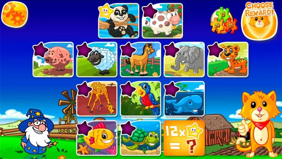 Скриншот 2 из Animal Farm Jigsaw Games for Toddlers, Babys and Kids