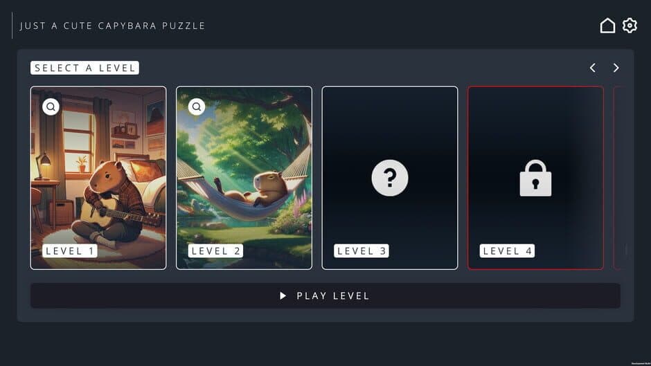 Скриншот 2 из Just a Cute Capybara Puzzle