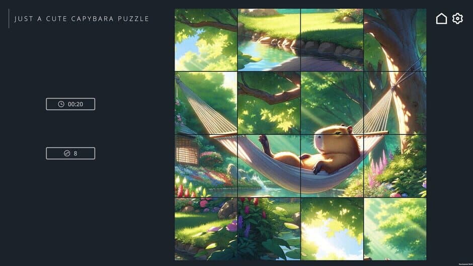 Скриншот 3 из Just a Cute Capybara Puzzle