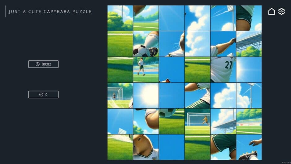 Скриншот 4 из Just a Cute Capybara Puzzle