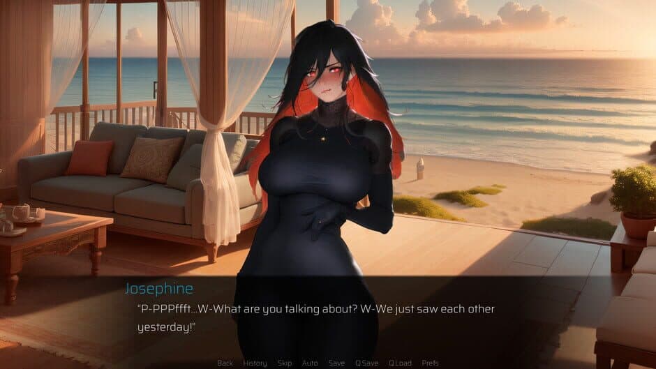 Скриншот 1 из The Cyber Masquerade: Summer Beach Reverie
