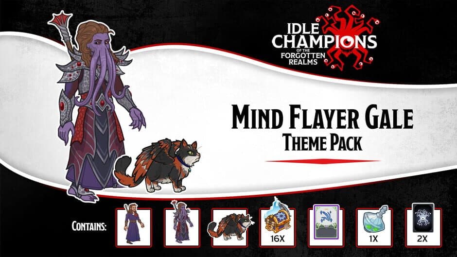 Скриншот 1 из Idle Champions: Mind Flayer Gale Theme Pack