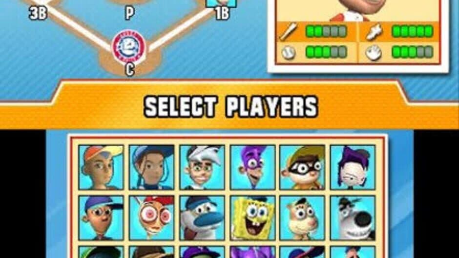 Скриншот 2 из Nickelodeon Nicktoons MLB 3D