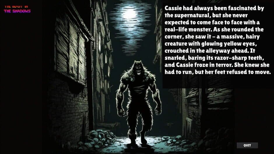 Скриншот 4 из The Beast in the Shadows