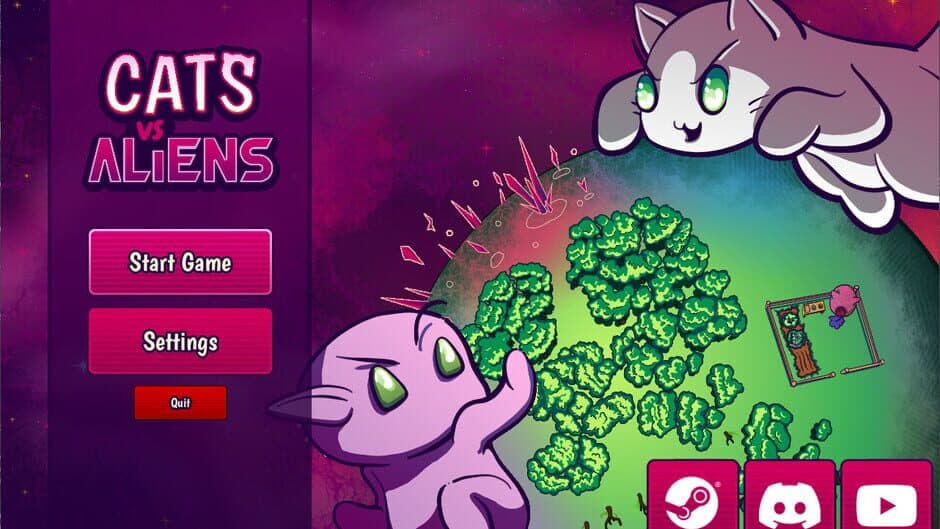 Скриншот 1 из Cats vs. Aliens