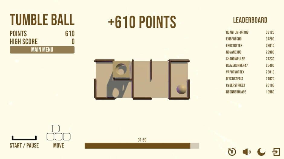 Скриншот 2 из Tumble Ball